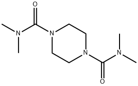 Piperazine-1,4-dicarboxylic acid bis-dimethylamide 구조식 이미지