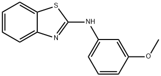 N-(3-methoxyphenyl)benzo[d]thiazol-2-amine 구조식 이미지