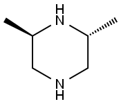 (2R,6R)-2,6-Dimethylpiperazine 구조식 이미지