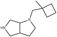 1-((1-Methylcyclobutyl)methyl)octahydropyrrolo[3,4-b]pyrrole Structure