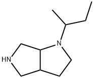 1-(sec-Butyl)octahydropyrrolo[3,4-b]pyrrole Structure