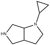 1-Cyclopropyloctahydropyrrolo[3,4-b]pyrrole 구조식 이미지