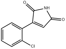 3-(2-Chloro-phenyl)-pyrrole-2,5-dione 구조식 이미지