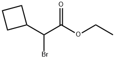 ethyl 2-bromo-2-cyclobutylacetate Structure