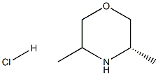 (3S)-3,5-dimethylmorpholine hydrochloride Structure