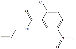 2-chloro-5-nitro-N-(prop-2-en-1-yl)benzamide Structure