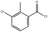 3-Chloro-2-methylbenzoyl chloride Structure