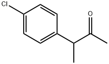 3-(4-chlorophenyl)butan-2-one 구조식 이미지