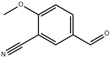 5-Formyl-2-methoxy-benzonitrile 구조식 이미지