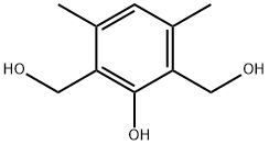 2,6-bis(hydroxymethyl)-3,5-dimethylphenol 구조식 이미지