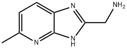 (5-methyl-3H-imidazo[4,5-b]pyridin-2-yl)methylamine Structure