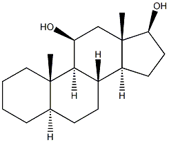 Androstane-11,17-diol,(5a,11b,17b)- (9CI) Structure