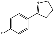 5-(4-Fluoro-phenyl)-3,4-dihydro-2H-pyrrole 구조식 이미지