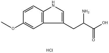 DL-5-methoxytryptophan hydrochloride Structure