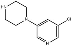 Piperazine, 1-(5-chloro-3-pyridinyl)- 구조식 이미지