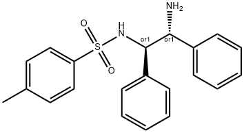 N-[(1S,2S)-2-amino-1,2-diphenylethyl]-4-methylbenzenesulfonamide 구조식 이미지