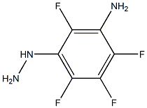 Benzenamine,2,3,4,6-tetrafluoro-5-hydrazinyl- 구조식 이미지