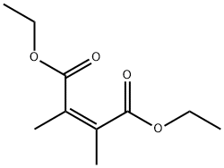 (Z)-diethyl 2,3-dimethylmaleate 구조식 이미지