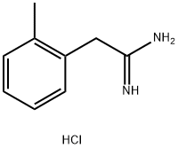 2-(2-methylphenyl)ethanimidamide hydrochloride 구조식 이미지