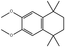 Naphthalene,1,2,3,4-tetrahydro-6,7-dimethoxy-1,1,4,4-tetramethyl- Structure
