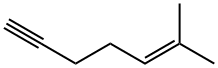 5-Hepten-1-yne, 6-methyl- 구조식 이미지