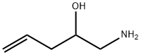 1-amino-4-penten-2-ol 구조식 이미지