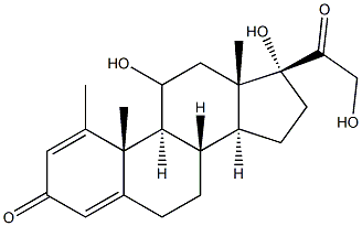Methylprednisolone EP Impurity E Structure