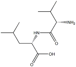 Leucine, N-L-valyl-, D-(8CI) Structure