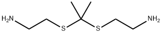 acetone-[bis-(2-amino-ethyl)-dithioacetal] 구조식 이미지