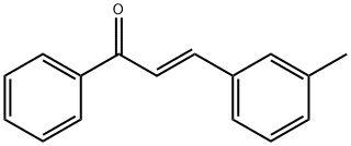 (2E)-3-(3-methylphenyl)-1-phenylprop-2-en-1-one Structure