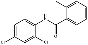 Benzamide,N-(2,4-dichlorophenyl)-2-methyl- 구조식 이미지