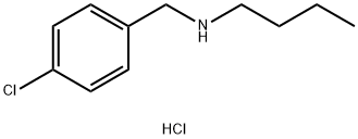 butyl[(4-chlorophenyl)methyl]amine hydrochloride Structure