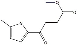 Methyl 4-(5-methyl-2-thienyl)-4-oxobutyrate Structure