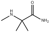 2-Methyl-2-methylamino-propionamide 구조식 이미지