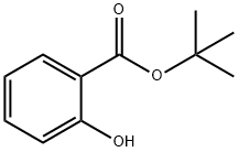 Benzoic acid, 2-hydroxy-, 1,1-dimethylethyl ester Structure