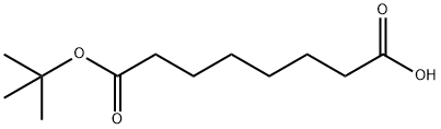 8-(tert-Butoxy)-8-oxooctanoic acid 구조식 이미지