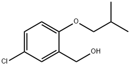 2-ISO-BUTOXY-5-CHLOROBENZYL ALCOHOL 구조식 이미지