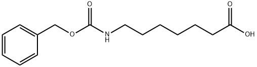 N-Cbz-7-aminoheptanoic acid 구조식 이미지