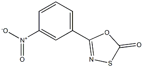 1,3,4-Oxathiazol-2-one,(3-nitrophenyl)- 구조식 이미지