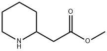 2-Piperidineacetic acid, methyl ester 구조식 이미지