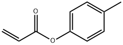 2-Propenoic acid, 4-methylphenyl ester Structure