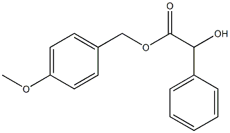 (4-methoxyphenyl)methyl 2-hydroxy-2-phenylacetate Structure