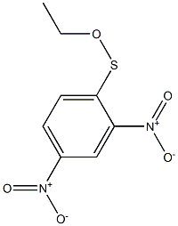 Benzenesulfenic acid,2,4-dinitro-, ethyl ester 구조식 이미지