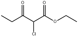 Pentanoic acid, 2-chloro-3-oxo-, ethyl ester 구조식 이미지