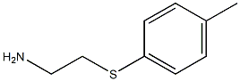 2-(4-methylphenyl)sulfanylethanamine Structure