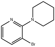 3-Bromo-2-(1-piperidinyl)pyridine 구조식 이미지