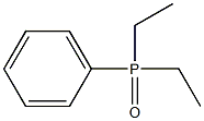 Phosphine oxide, diethylphenyl- 구조식 이미지