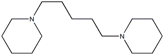 Piperidine,1,1'-(1,5-pentanediyl)bis- 구조식 이미지
