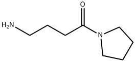 4-amino-1-(pyrrolidin-1-yl)butan-1-one Structure