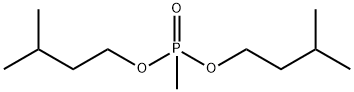 Phosphonic acid, methyl-, bis(3-methylbutyl) ester 구조식 이미지